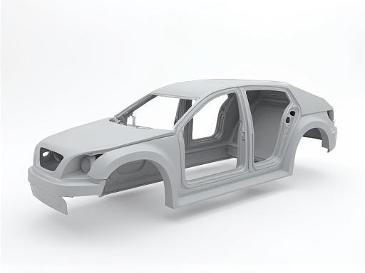 自動車のボディパネルとシャシー部品 - フレーム、ドア構造